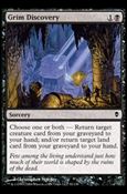 Magic The Gathering: Zendikar (Base Set) card 91 Grim Discovery