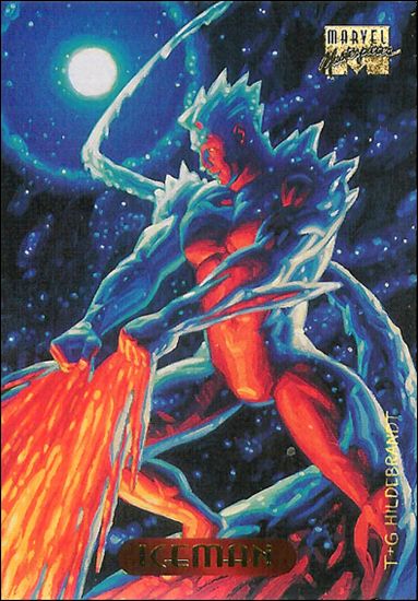 1994 Marvel Masterpieces (Base Set) card 54 Iceman