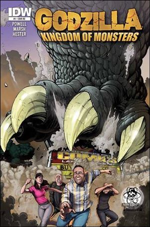 Godzilla: Kingdom of Monsters issue 1-NR Larry's Comics Cover 1/500