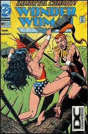 Wonder Woman (1987) issue 91-B DC Universe UPC (2nd Printing)