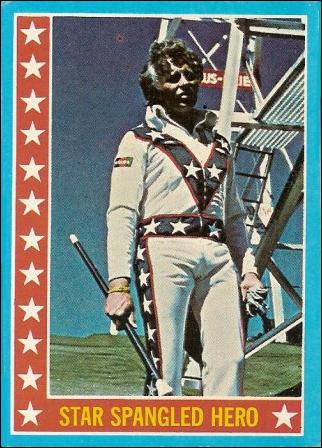 Evel Knievel (Base Set) card 35 Star Spangled Hero