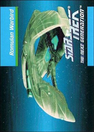 Star Trek: The Next Generation - Inaugural Edition (Base Set) card 34 Romulan Warbird 