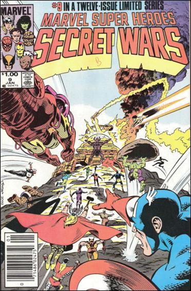 Marvel Super Heroes Secret Wars issue 9-B Canadian Price Cover