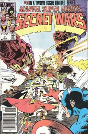 Marvel Super Heroes Secret Wars issue 9-B Canadian Price Cover