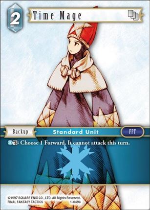 Final Fantasy Trading Card Game: Opus I (Base Set) card 049C Time Mage