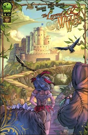 Legend of Oz: The Wicked West (2012) issue 4-B Nei Ruffino Cover