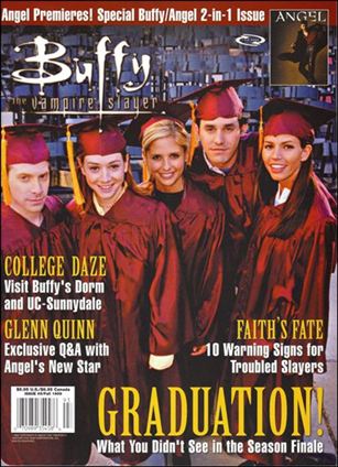 Buffy the Vampire Slayer Official Magazine issue 5-B Graduation Cover