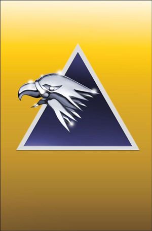 Silverhawks (2025) issue 1-ZH SilverHawks Symbol Gold Foil Virgin 1:100 Cover