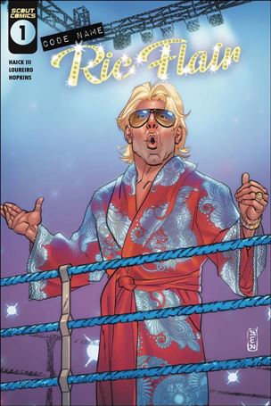 Codename: Ric Flair issue 1-B Georges Duarte Cover