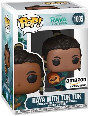 POP! Disney figure 1005 Raya with Tuk Tuk