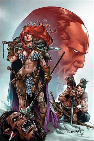 Red Sonja: Birth of the She-Devil issue 4-D Sergio Davila 1:10 Virgin Cover