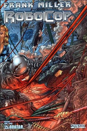 Frank Miller's Robocop issue 7-B Wraparound Cover