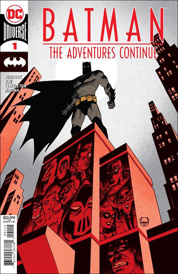 Batman: The Adventures Continue issue 1-J Dave Johnson Grey Cover (2nd Printing)