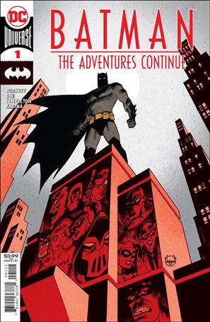 Batman: The Adventures Continue issue 1-J Dave Johnson Grey Cover (2nd Printing)