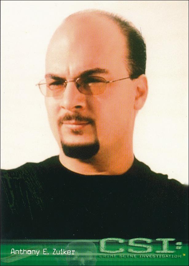 CSI: Crime Scene Investigation - Series One (Base Set) card 78 Anthony E. Zuiker