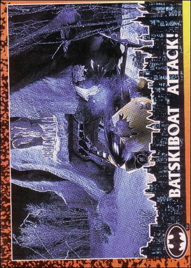 Batman Returns (Base Set) card 78 Batskiboat Attack!