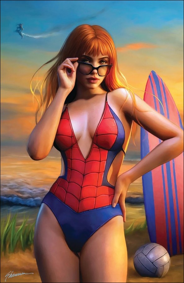 Marvel Swimsuit Special: Friends, Foes & Rivals issue 1-O Retailer Exclusive Shannon Maer Virgin Cover