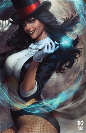 Zatanna: Bring Down the House issue 1-D Stanley Lau Foil Virgin Cover