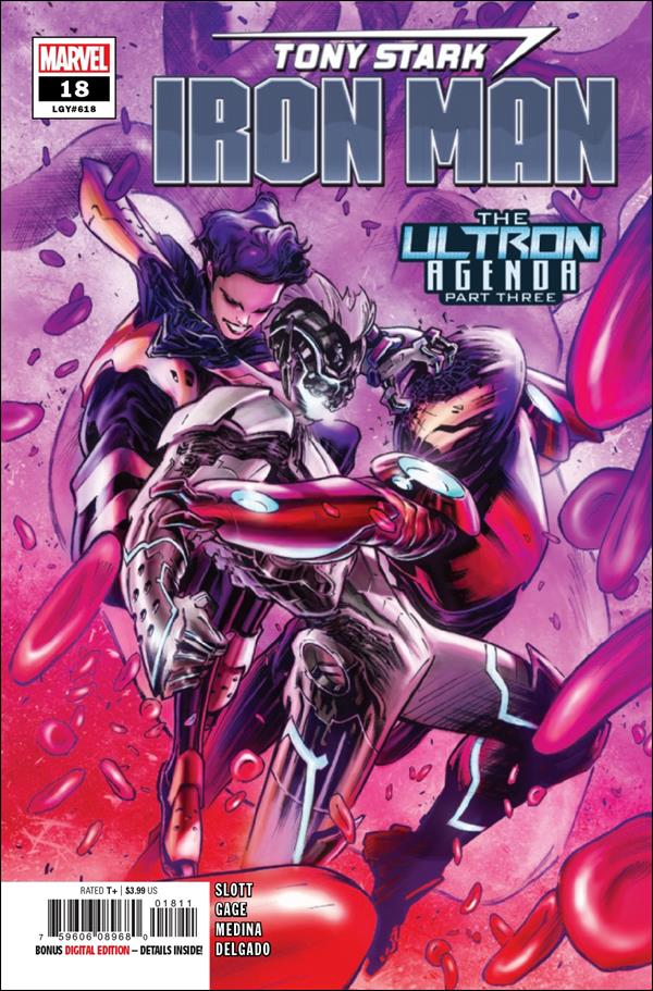 Tony Stark: Iron Man issue 18 Alexander Lozano Cover