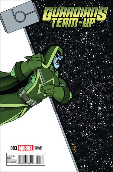 Guardians Team-Up issue 3-C Gustavo Duarte 1:25 Cover