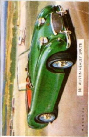 Cavalcade of Cars (Base Set) card 38 Austin Healey Sprite
