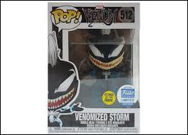 POP! Marvel figure 512-B Venomized Storm (Glows-In-The-Dark)