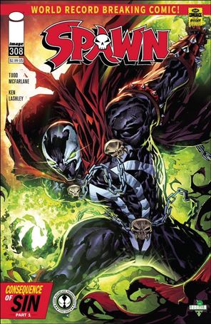 Spawn issue 308-B Ken Lashley Cover