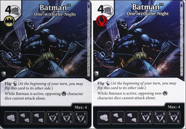 DC Comics Dice Masters Batman card 6 Batman: One With the Night