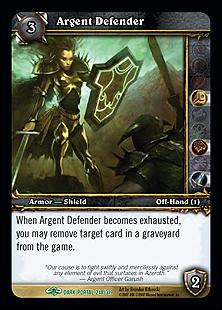 World of Warcraft: Through the Dark Portal (Base Set) card 248 Argent Defender