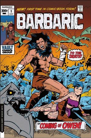 Barbaric issue 1-C Tim Daniel Cover