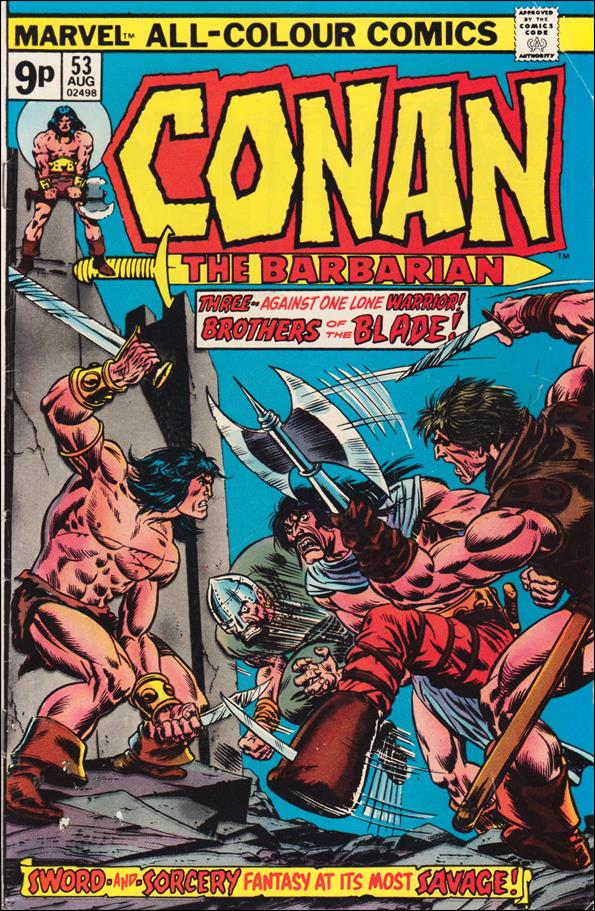 Conan the Barbarian (1970) issue 53-B UK Price Cover