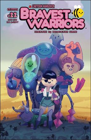 Bravest Warriors issue 22 Mike Bear Cover