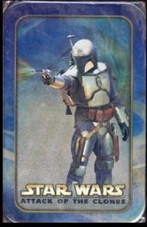 Star Wars: Attack of the Clones card 6-C Sealed Collector's Tin - Jango Fett
