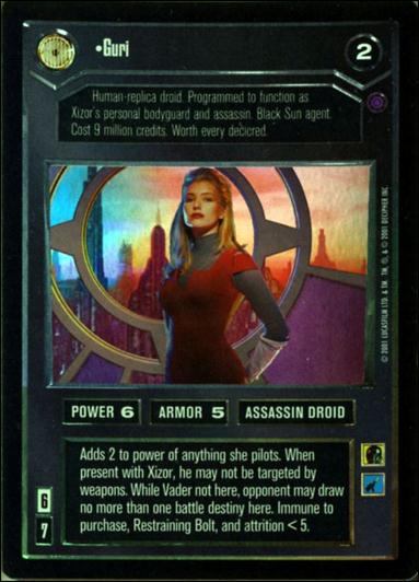 Star Wars: Reflections III (Base Set) card 21 Guri
