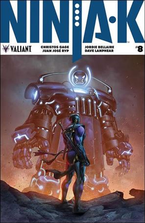 Ninja-K issue 8-B Alan Quah Cover