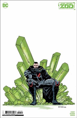 Kneel Before Zod issue 1-F Dan McDaid 1:50 Cardstock Cover
