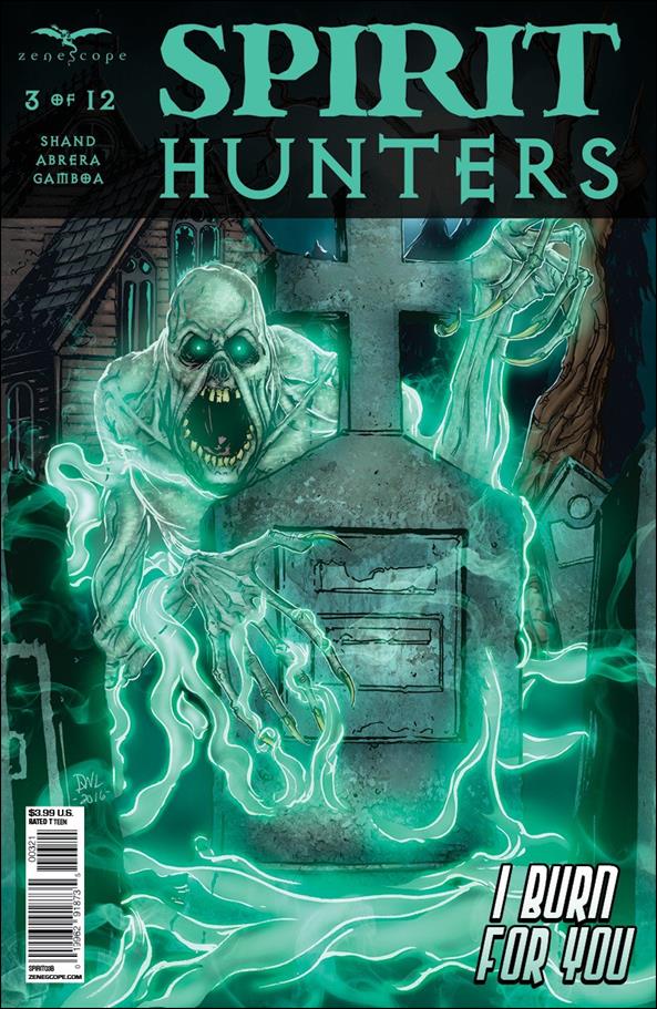 Spirit Hunters issue 3-B Daniel Leister Cover