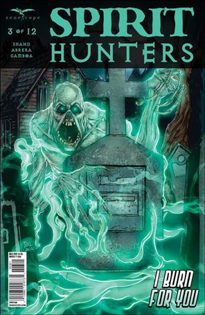Spirit Hunters issue 3-B Daniel Leister Cover