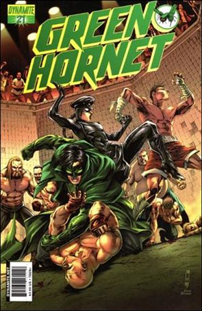 Green Hornet (2010) issue 21-B Jonathan Lau Cover