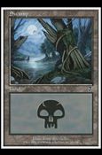 Magic the Gathering: 7th Edition (Base Set) card 349 Swamp