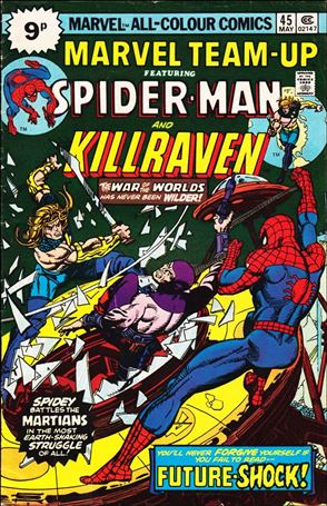 Marvel Team-Up (1972) issue 45-C UK Price Cover