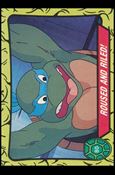 Teenage Mutant Ninja Turtles: Series 1 (Base Set) card 80 Roused and Riled!