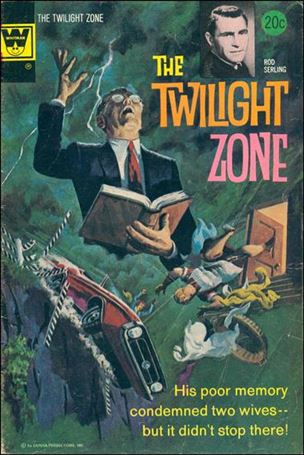 Twilight Zone (1962) issue 55-B Whitman Cover