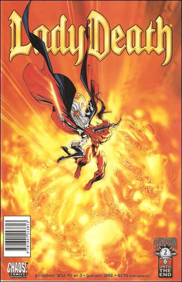 Lady Death: Judgement War issue 3 Standard Cover