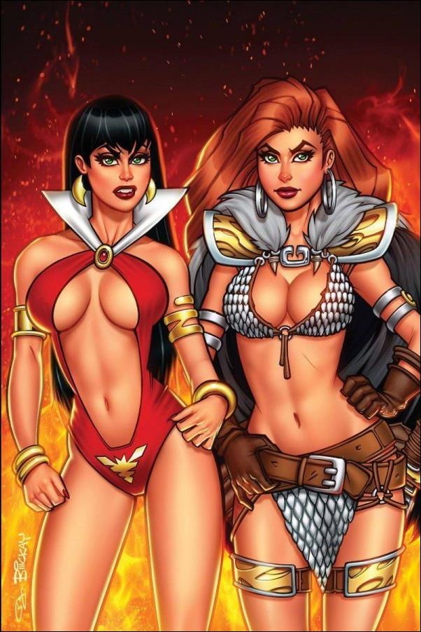 Vampirella / Red Sonja issue 1-U Bill McKay Comics Elite Cover