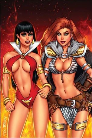 Vampirella / Red Sonja issue 1-U Bill McKay Comics Elite Cover