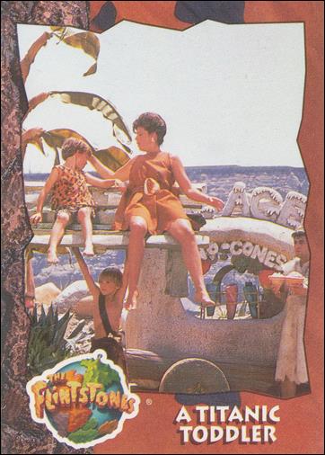 Flintstones: The Movie (Base Set) card 25 A Titanic Toddler