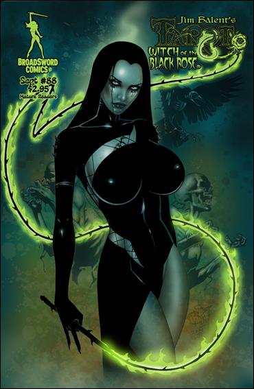 Tarot: Witch of the Black Rose issue 88-B Raven Hex "Whip" Cover