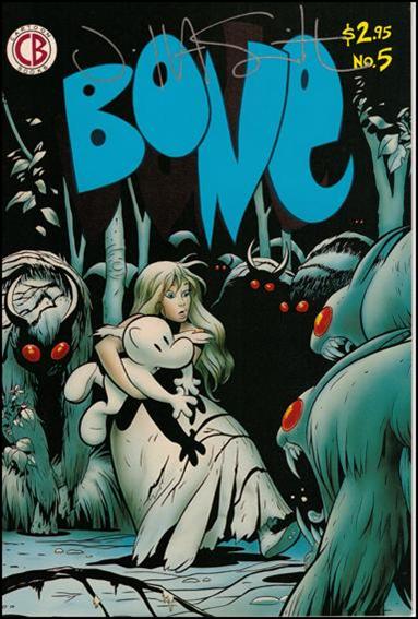 Bone (1991) issue 5-B Blue Logo (2nd Printing)
