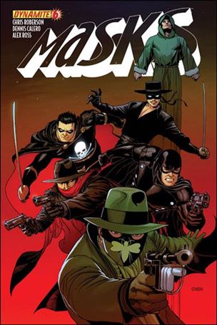 Masks issue 6-C Sean Chen Cover